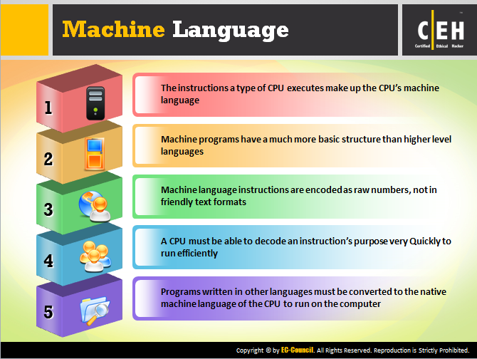 Machine language programming